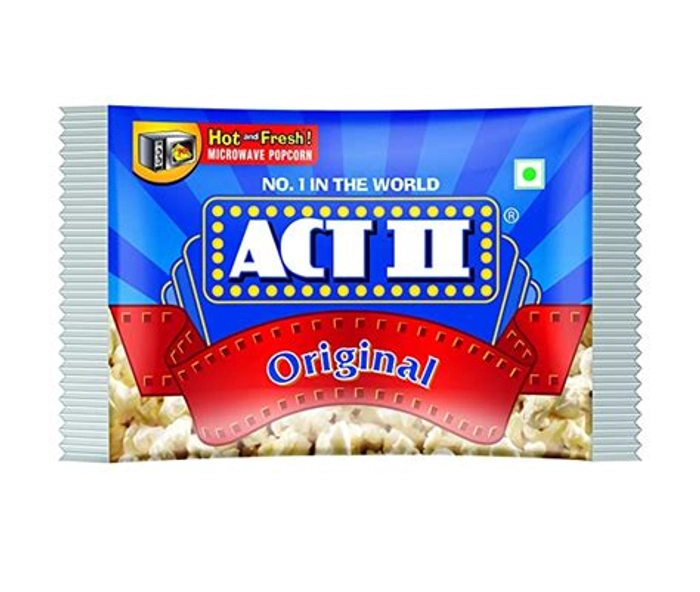 ACT II Microwave Popcorn Natural 99G