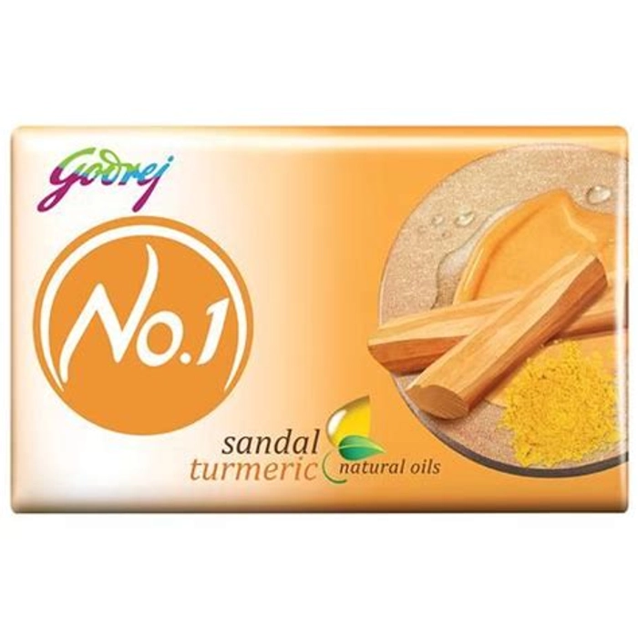 Godrej No.1 Bathing Soap Sandal And Turmeric 150 G