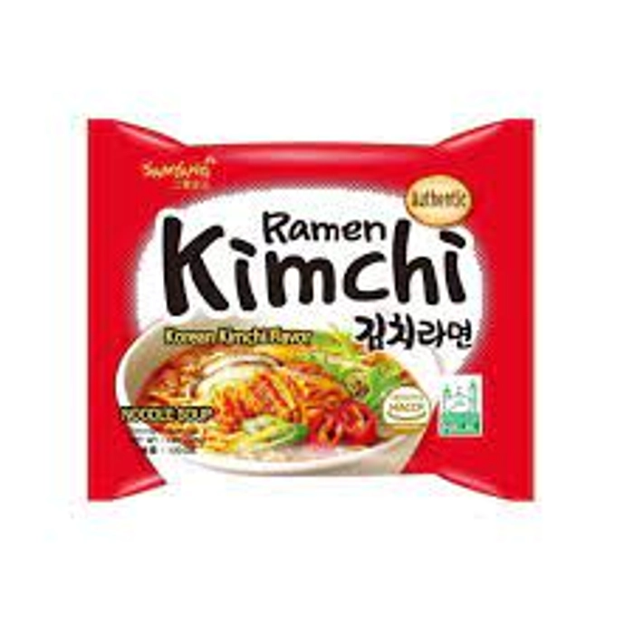 SAMYANG KIMCHI FLAVOR RAMEN NOODLES 120GM