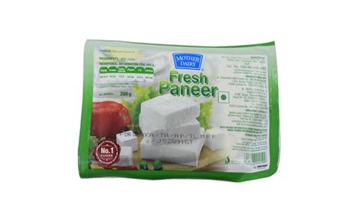 MOTHER DAIRY ESL PANEER FRESH 200G