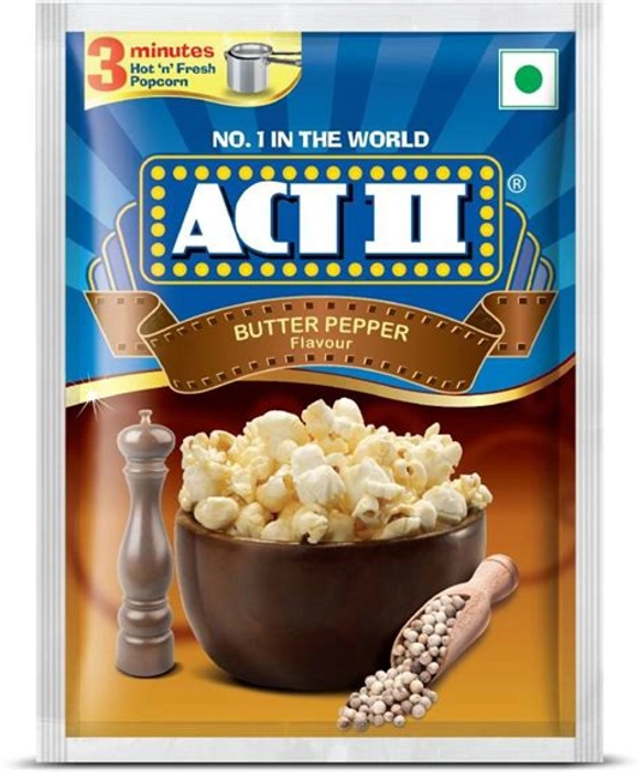 ACT II Popcorn - Butter Pepper 60G