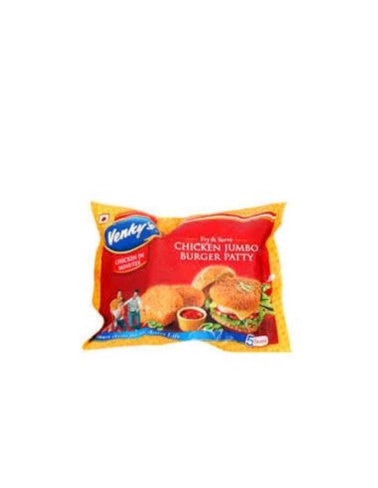 Venkys Burger Patty Chicken Jumbo 450Gm