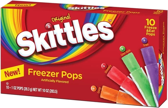 SKITTLES FREEZER POPS 283.5 GM