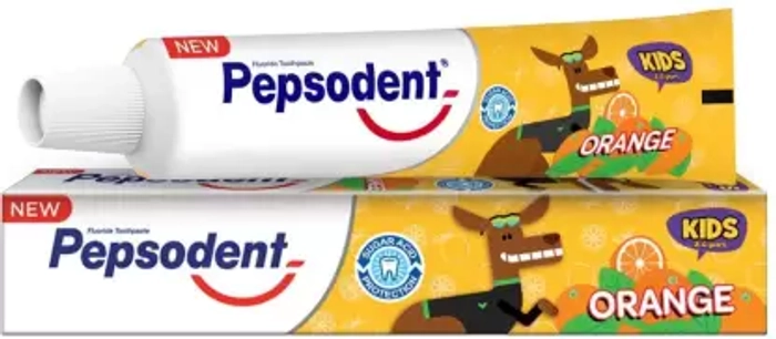 Pepsodent Toothpaste Kids Orange 120X45G