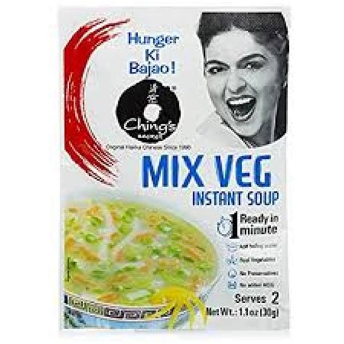 Chings Instant Mix Veg Soup 15G