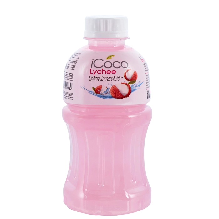 ICOCO LYCHEE DRINK WITH NATA DE COCO 320ML