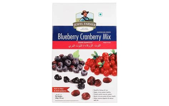 JEWEL FARMER BLUEBERRY CRANBERRY MIX 200G