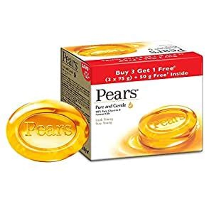 Pears Pure And Gentle Soap 75G X 3 Unit