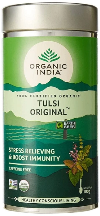 Organic India Tulsi Original 100G Tin