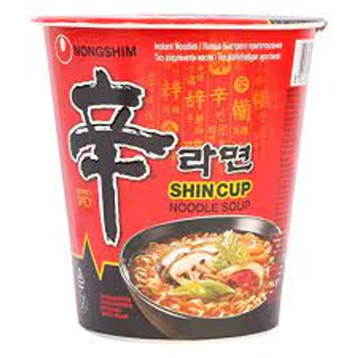 Nongshim Shin Cup Noodle Soup 68 gm