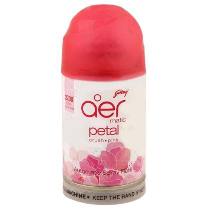 Godrej Aer Matic Petal Crush Pink With 225Ml Refil