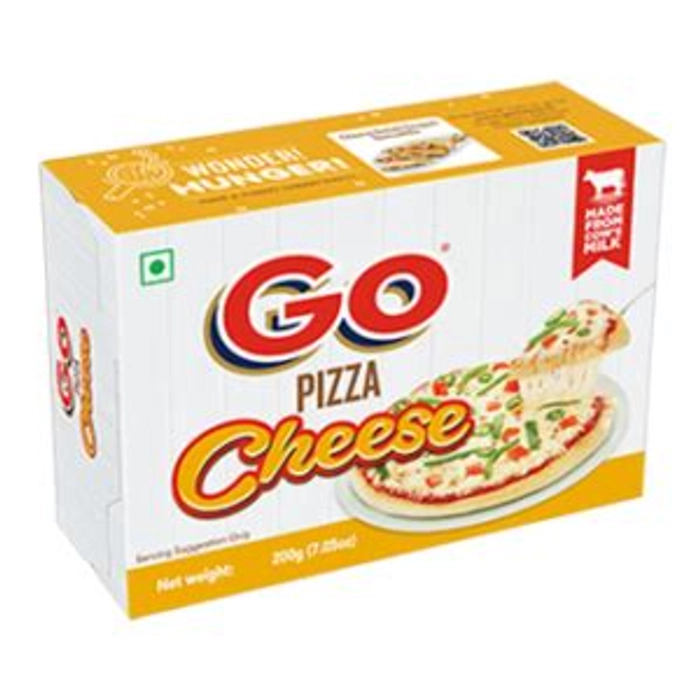 GO PIZZA CHEESE 200GM