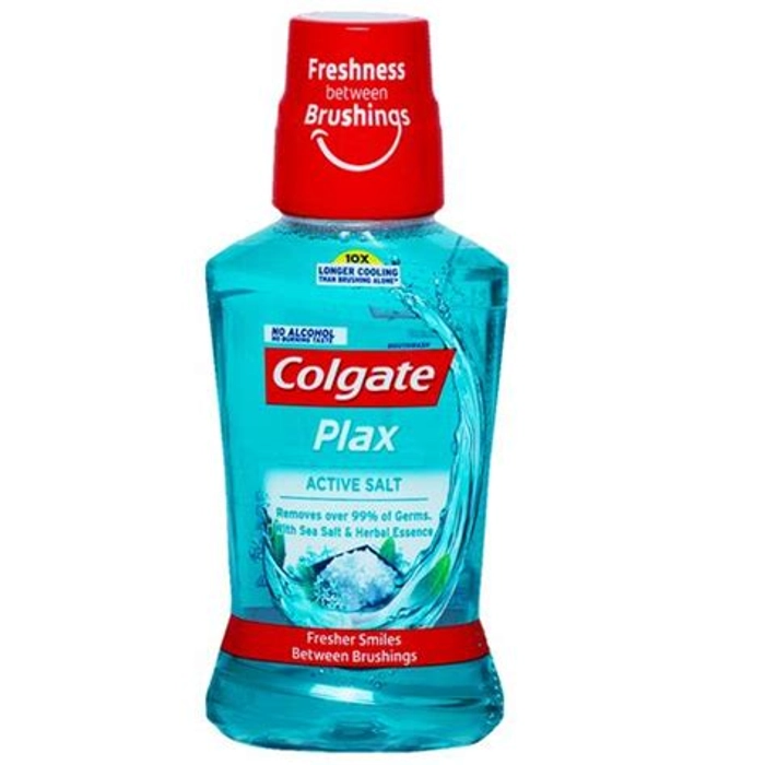 Colgate Plax Mouth Wash Active Salt250Ml