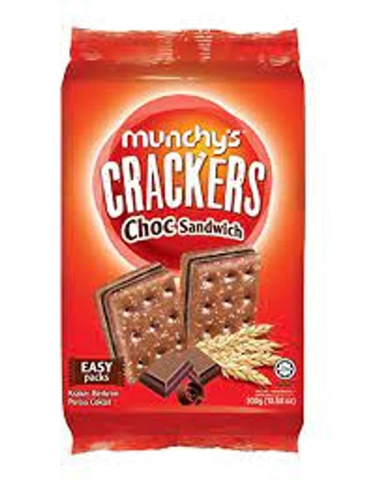 Munchy'S Chocolate S Wich Cracker 300GM