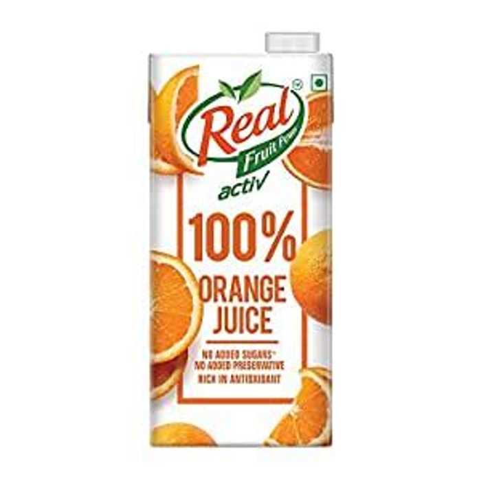 Real Activ 100% Orange Juice 1Ltr