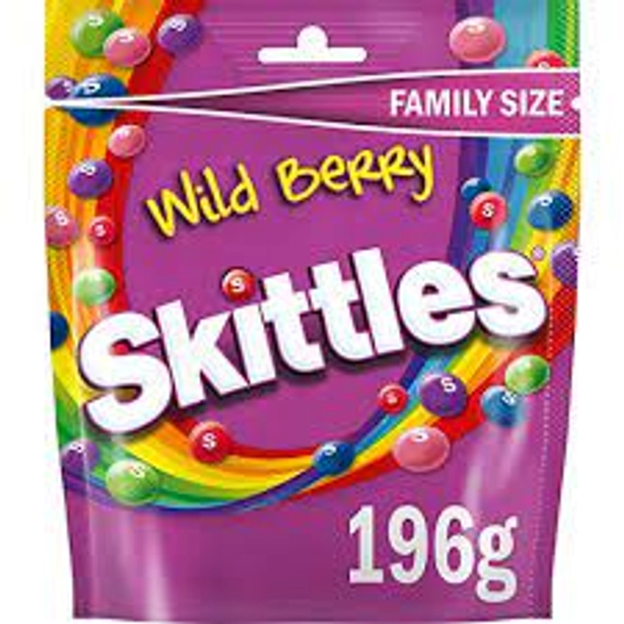 SKITTLES - WILD BERRY - 196 GM