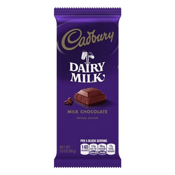 Cadbury Dairy Milk Chocolate Bar 13.2G