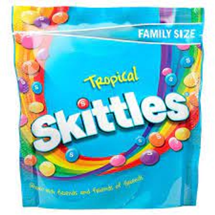 SKITTLES - TROPICAL - 196GM