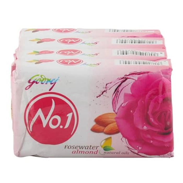 Godrej Soap No 1 Rose 4*100Gm