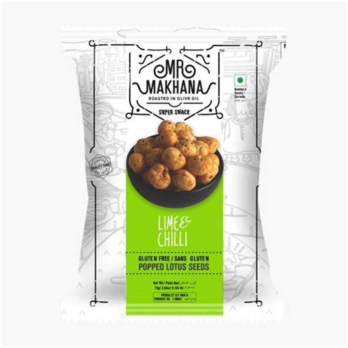 Mr. Makhana Lime Chilli  25Gm