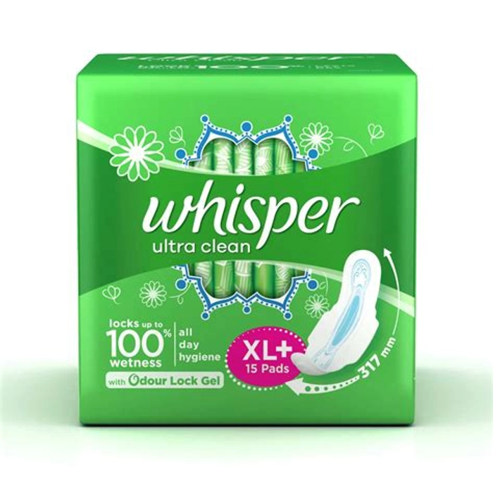 Whisper Ultra Clean Xl Wings 15S