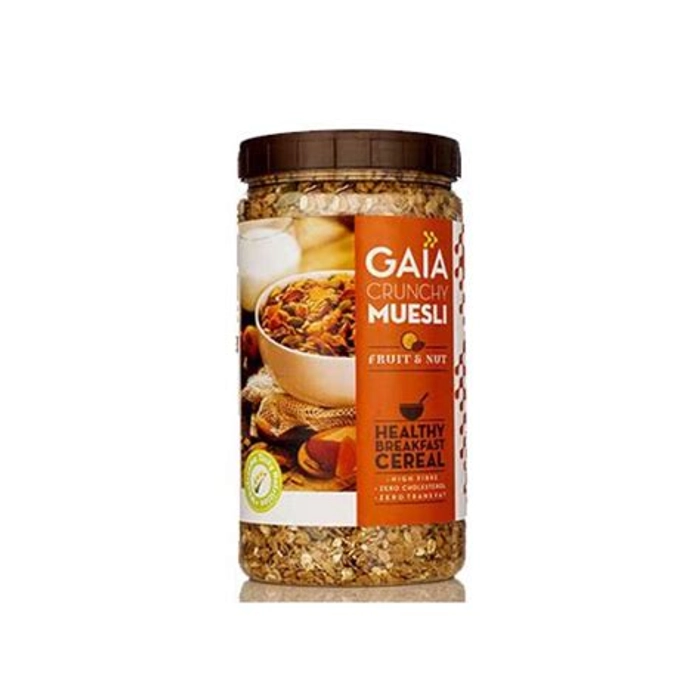 Gaia Crunchy Muesli  Fruit  And Nut 1Kg