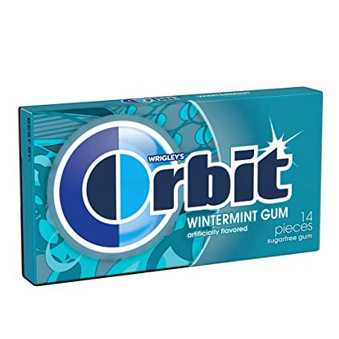 ORBIT WINTER MINT GUM 14 PC