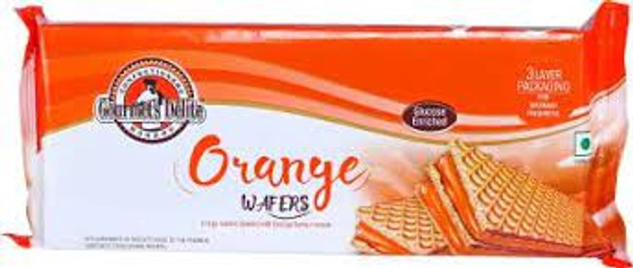 GOURMET`S DELITE ORANGE WAFERS 75