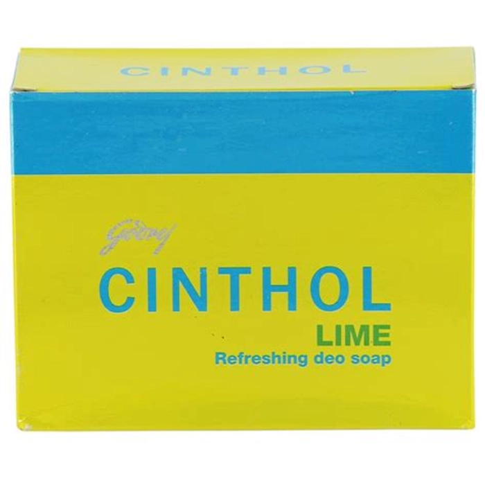 Cinthol Lime Bath Soap 99.9% Germ Protection 125