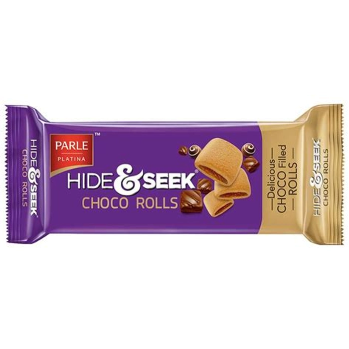 Parle Hideseek Choco Rolls  75G