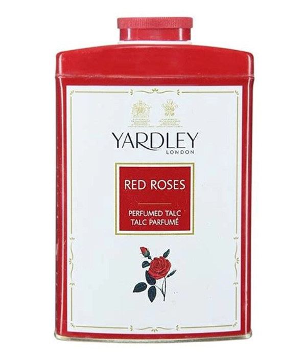 Yardley London Red Rose Talc 250Gm