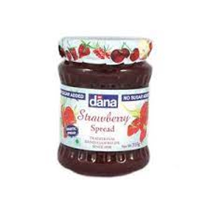 DANA Strawberry Spread No Added Sugar 315GM