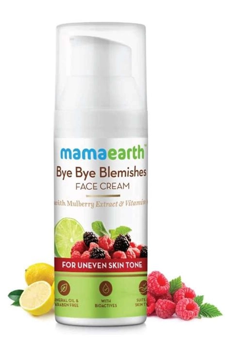 Mama Earth Bye Bye Blemishes Face Cream 30 Gm