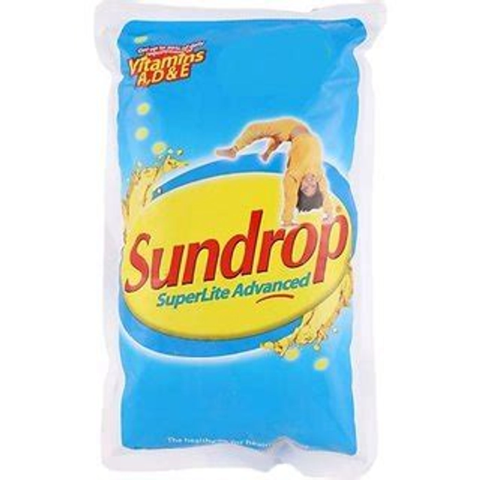 SUNDROP SUPERLTE ADVANCED SUNFLOWER OIL POUCH 1L