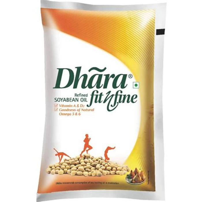 DHARA REFINED SOYA OIL 1L