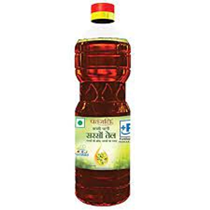 PATANJALI MUSTARD OIL (BOTTLE)1 L