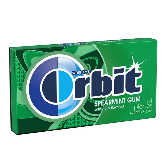 ORBIT SPEARMINT GUM 14 PC