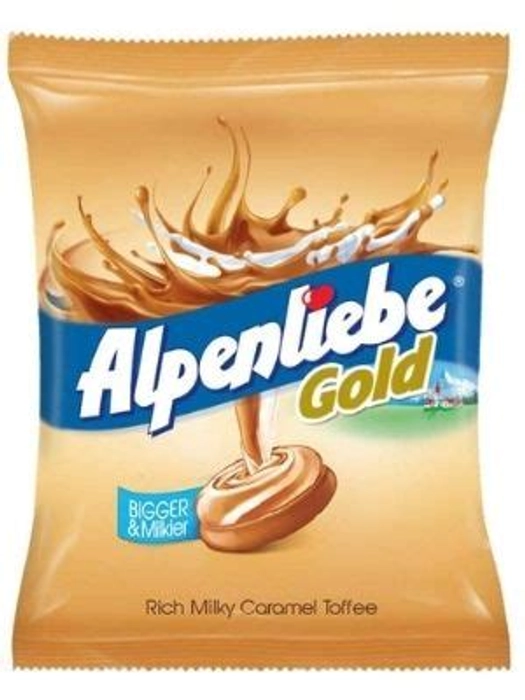 Alpenliebe Gold Caramel Candy 156.4G