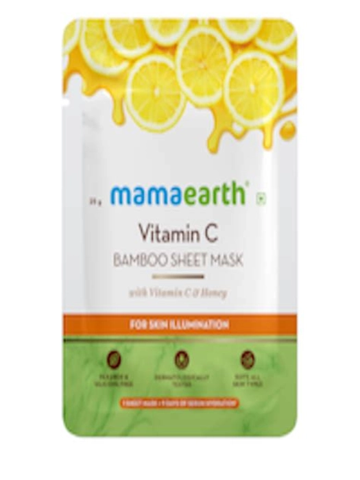 Mamaearth Vitamin C Bamboo Sheet Mask