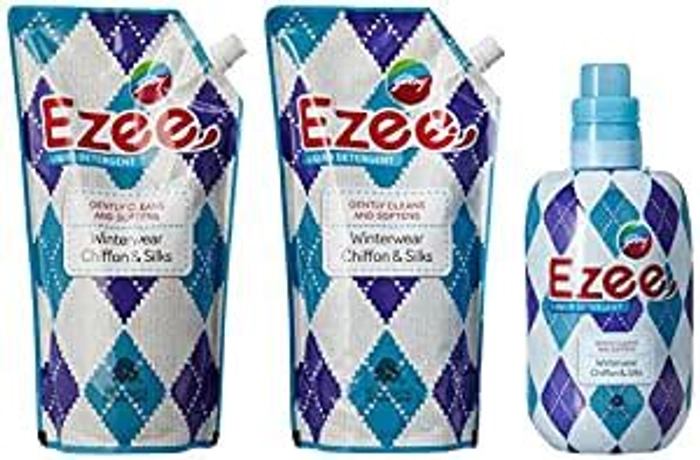 Godrej Ezee Liquid Detergent 1 Kg With Two Refil