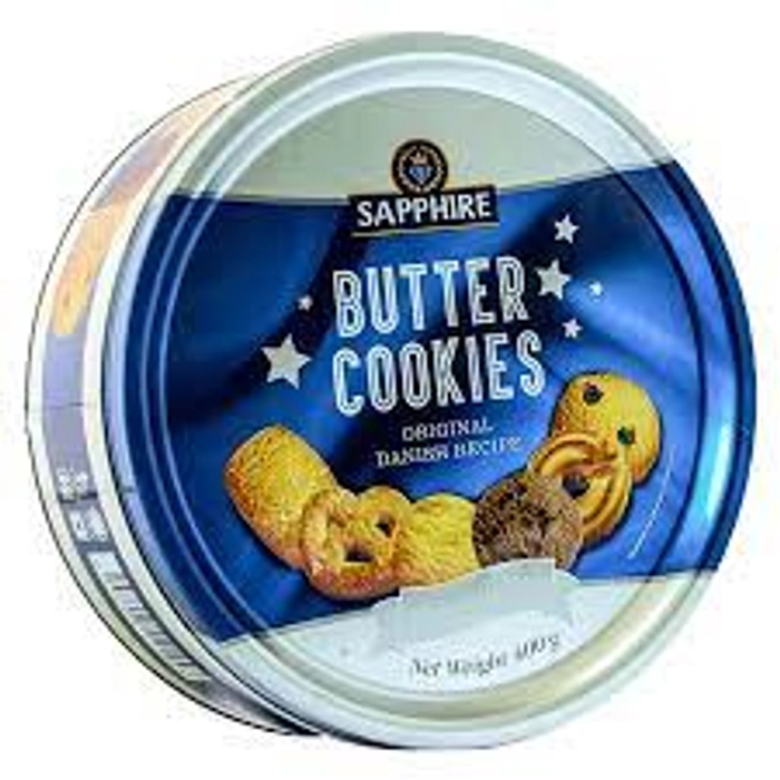 SAPPHIRE BUTTER COOKIES 400G-SILVER