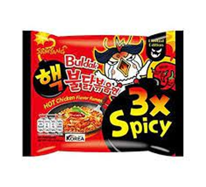 SAMYANG 3X HOT CHICKEN NOODELS 140G