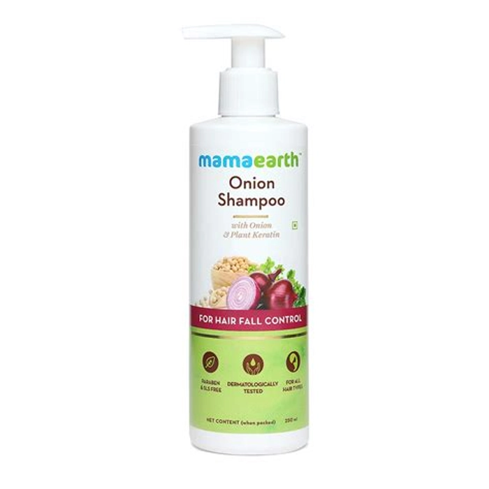 Mamaearth Onion Hair Fall Shampoo For Hair Growth