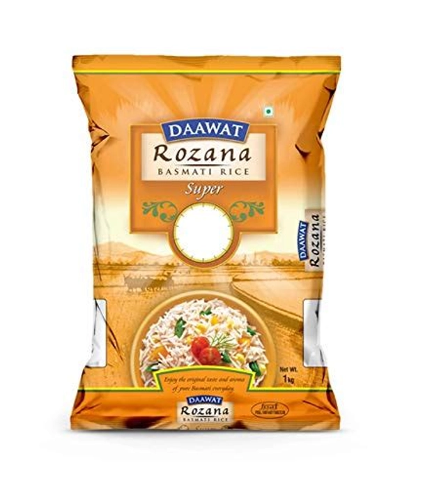 DAWAT ROZANA SUPER BASMATI RICE 1KG