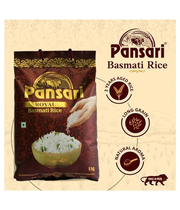 Pansari Royal Basmati Rice 5Kg