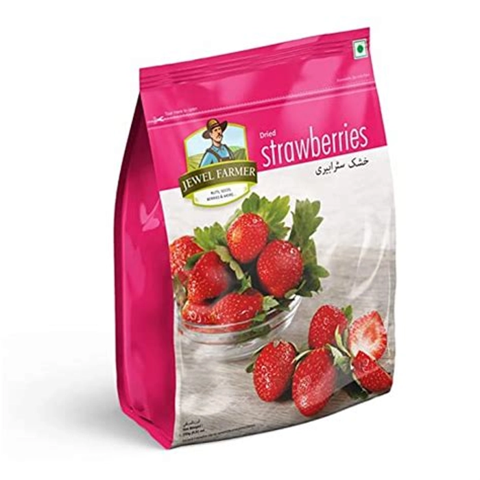 JEWEL FARMER DRIED STRAWBERRY 250G