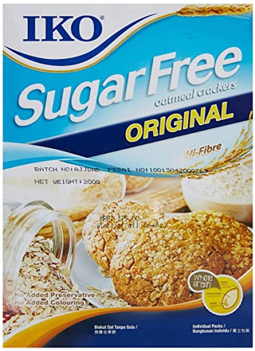 IKO SUGAR FREE ORIGINAL BISCUITS 250G