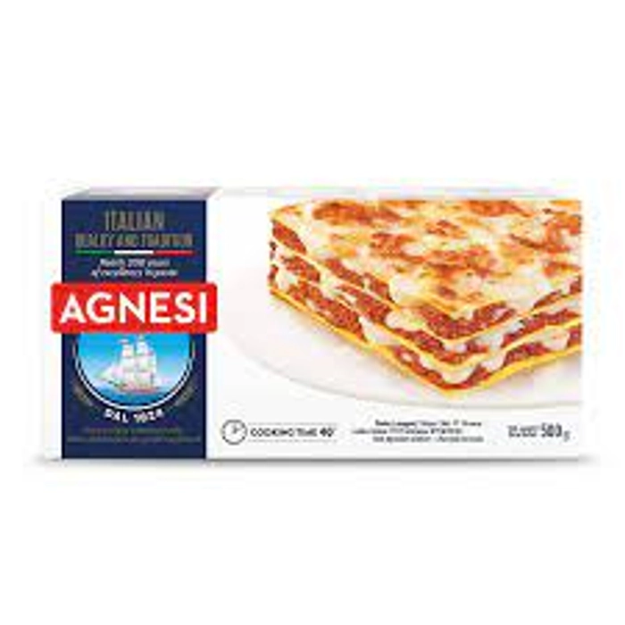 AGNESI LASAGNE 500GM