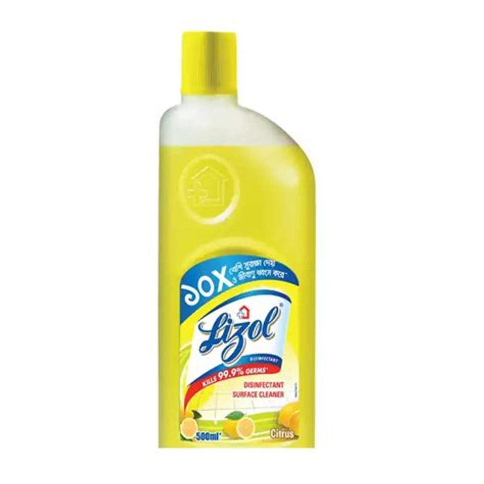 Dup Lizol Disinfectant Citrus Floor Cleaner 500 Ml