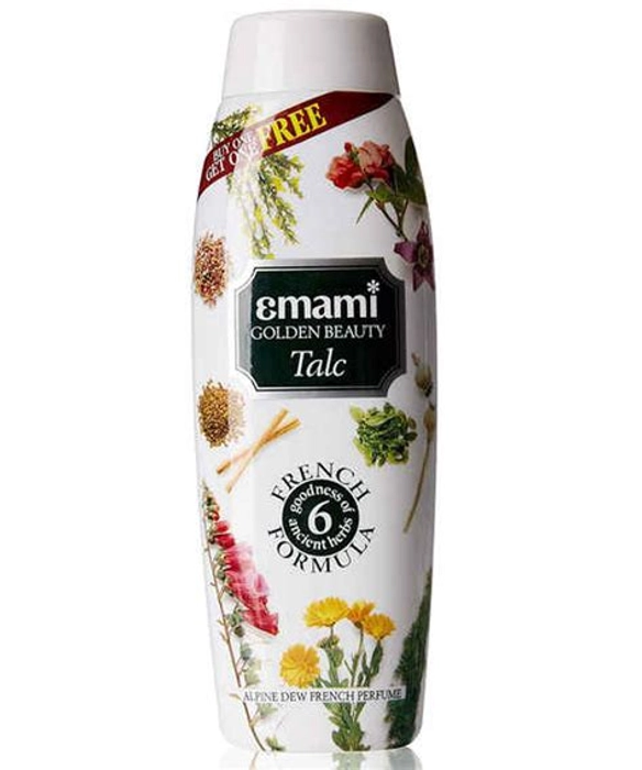 Emami Golden Beauty Alpine Dew Talc 400G